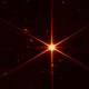 A photo of the universe taken by the James Webb Space Telescope.